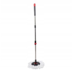 Mop obrotowy Dirt Devil Szary z Wiadrem Mikrofibra