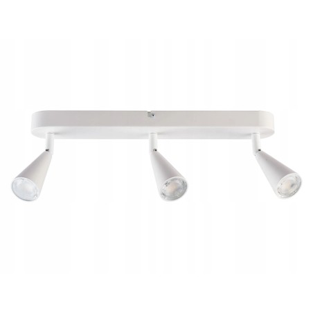 LIVARNO home Lampa sufitowa LED, 3 led, - BIAŁA 38 cm