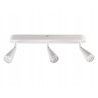 LIVARNO home Lampa sufitowa LED, 3 led, - BIAŁA 38 cm