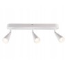 LIVARNO home Lampa sufitowa LED, 3 led, - BIAŁA 38 cm