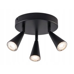 Lampa sufitowa LED Livarno home czarna