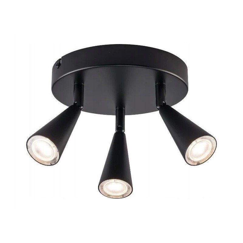 Lampa sufitowa LED Livarno home czarna