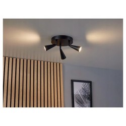 Lampa sufitowa LED Livarno home czarna