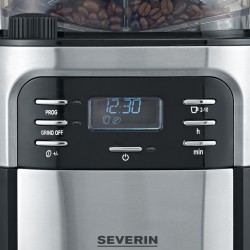 Ekspres przelewowy Severin 1000 W 1,25 l z wyświetlaczem srebrny