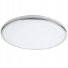 Lampa sufitowa i ścienna LED Livarno Home 15W 3000K 1850 lm 33 cm chrom