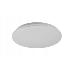 LIVARNO Stylowy kompaktowy plafon sufitowy ścienny biały 31 cm