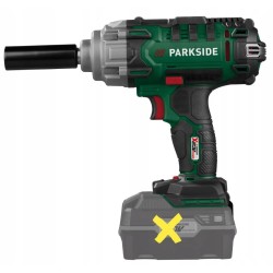 Klucz udarowy akumulatorowy 1/2" 400Nm 20V PASSK 20-Li C4 PARKSIDE