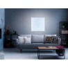 Panel LED kwadratowy Livarno Home 62 x62x 5,8 cm biały