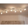 LIVARNO home Lampa sufitowa LED z 6 żarówkami