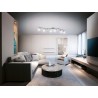 LIVARNO home Lampa sufitowa LED z 6 żarówkami