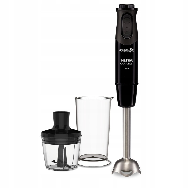 BLENDER RĘCZNY TEFAL OPTICHEF HB641838 800W 10 PRĘDKOŚCI TURBO ROZDRABNIACZ
