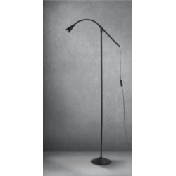 Lampa LED stojąca FREYA, 1-punktowa LIVARNO home, wys, 156 cm czarna