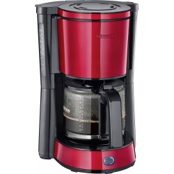 Ekspres przelewowy do kawy SEVERIN KA 4817, 1000W, 1,25 L, czerwony