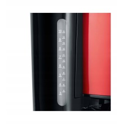 Ekspres przelewowy do kawy SEVERIN KA 4817, 1000W, 1,25 L, czerwony