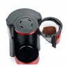 Ekspres przelewowy do kawy SEVERIN KA 4817, 1000W, 1,25 L, czerwony