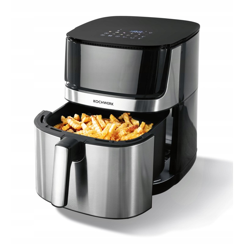 Kochwerk 16395 FRYTKOWNICA BEZTŁUSZCZOWA AIRFRYER 7,5L 2200W + akcesoria
