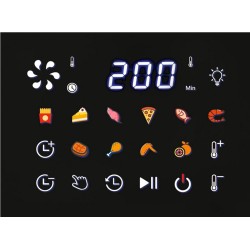 Kochwerk 16395 FRYTKOWNICA BEZTŁUSZCZOWA AIRFRYER 7,5L 2200W + akcesoria