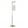 Lampa podłogowa Livarno home zintegrowane źródło LED 23 W szary