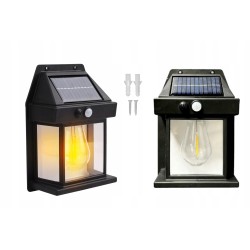 Lampa elewacyjna MEMFLOW 600 lm zasilanie solarne