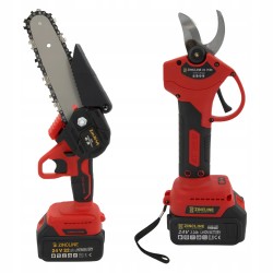 Zestaw piła łańcuchowa ZINCLINE 6" + sekator teleskopowy 21V