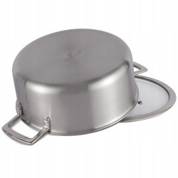 Garnek na indukcję 3,5L Edenberg 22 × 10 cm, Powłoka Nieprzywierająca, pokr
