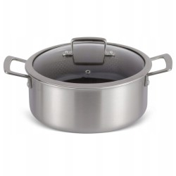Garnek tradycyjny Edenberg Garnek STALOWY EDENBERG PRO 20cm 2.8L 2,8 l