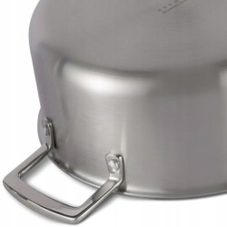 Garnek tradycyjny Edenberg Garnek STALOWY EDENBERG PRO 20cm 2.8L 2,8 l