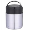 TERMOS OBIADOWY NA ZUPĘ LUNCHBOX POJEMNIK NA ŻYWNOŚĆ TERMICZNY 1,2L Srebrny