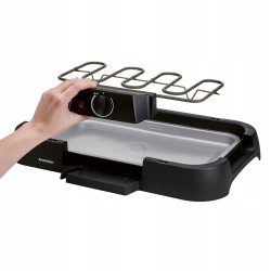 Grill elektryczny Stołowy SilverCrest 2000W Czarny