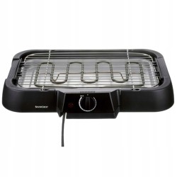 Grill elektryczny Stołowy SilverCrest 2000W Czarny