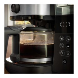 Ekspres przelewowy Philips z wbudowanym młynkiem 1,25 l czarny