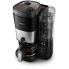 Ekspres przelewowy Philips z wbudowanym młynkiem 1,25 l czarny