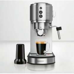 Ekspres do kawy ciśnieniowy SilverCrest kolbowy 1350 W srebrny/szary