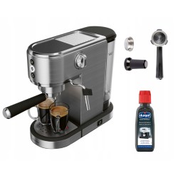 Ekspres do kawy ciśnieniowy SilverCrest kolbowy 1350 W srebrny/szary