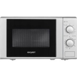 KUCHENKA MIKROFALOWA MIKROFALA MIKROFALÓWKA EXQUISIT MW900-030G SREBRNY