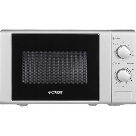 KUCHENKA MIKROFALOWA MIKROFALA MIKROFALÓWKA EXQUISIT MW900-030G SREBRNY