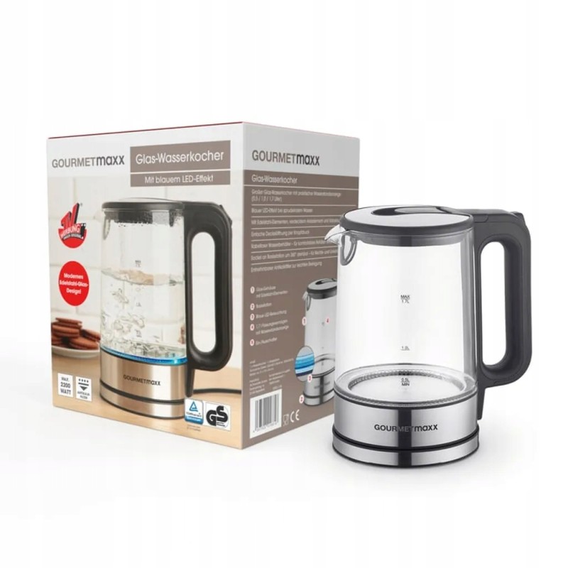Czajnik elektryczny Gourmetmaxx V1 2200 W 1,7 l