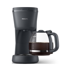 Ekspres ciśnieniowo-przelewowy Philips HD7430/90 1000 W czarny