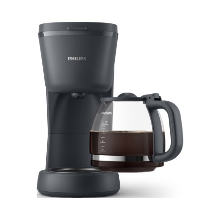 Ekspres ciśnieniowo-przelewowy Philips HD7430/90 1000 W czarny
