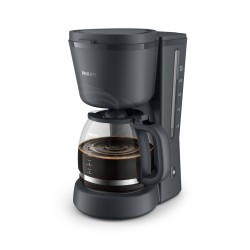 Ekspres ciśnieniowo-przelewowy Philips HD7430/90 1000 W czarny