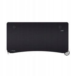 Biurko Trust GXT 709 Luminus RGB Czarne 120 cmx60 cm