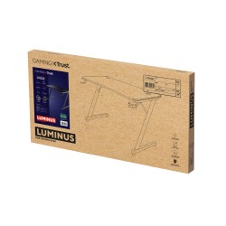 Biurko Trust GXT 709 Luminus RGB Czarne 120 cmx60 cm