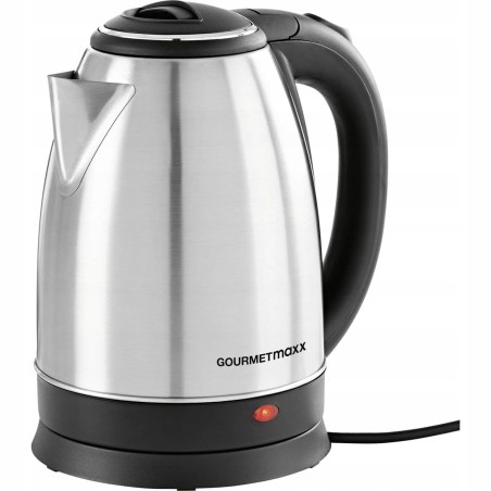 Czajnik elektryczny Gourmetmaxx 14303 1500 W 1,8 l srebrny/szary