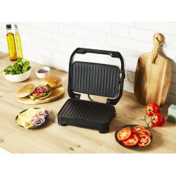 Kontaktowy grill elektryczny Tefal GC270D10 srebrny/szary 1000 W