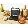 Kontaktowy grill elektryczny Tefal GC270D10 srebrny/szary 1000 W