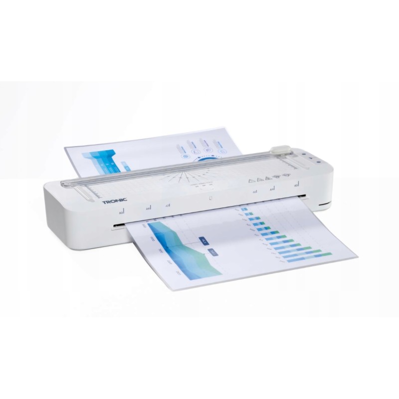 Laminator Na Zimno i Na Gorąco Biały Szkolny Biurowy