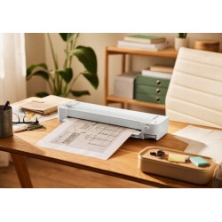 Laminator Na Zimno i Na Gorąco Biały Szkolny Biurowy