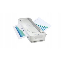 Laminator Na Zimno i Na Gorąco Biały Szkolny Biurowy