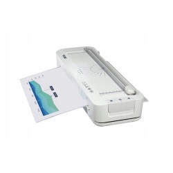 Laminator Na Zimno i Na Gorąco Biały Szkolny Biurowy