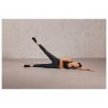 Antypoślizgowa Mata do ćwiczeń jogi Yoga Crivit 183x61cm szary z uchwytem